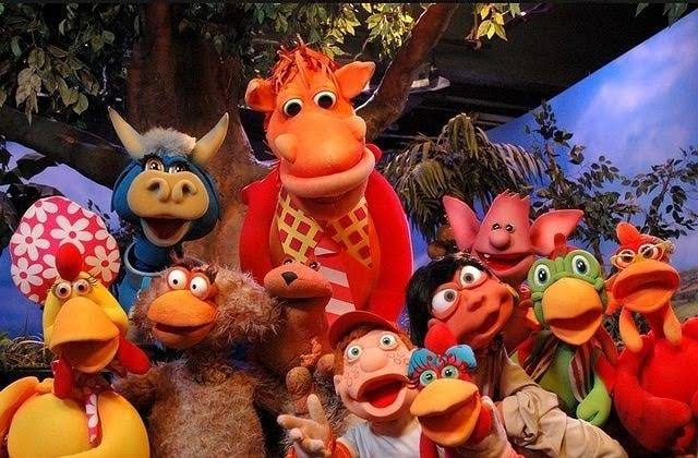 O Júlio e a turma do Cocoricó no sítio
